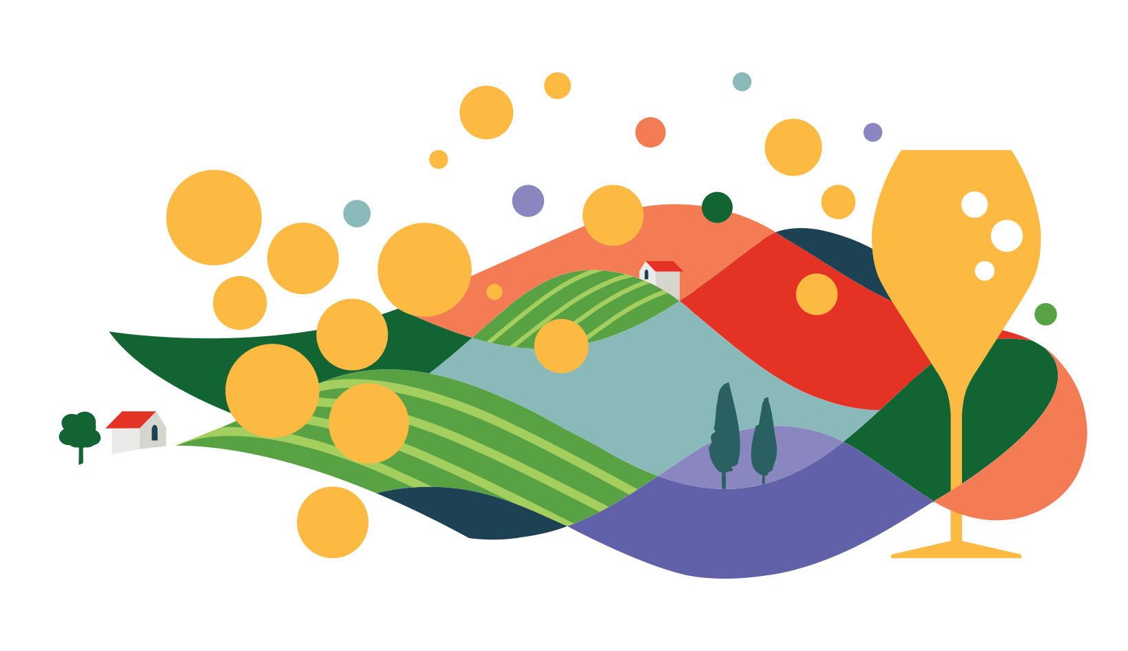 Sparkling Romania illustration